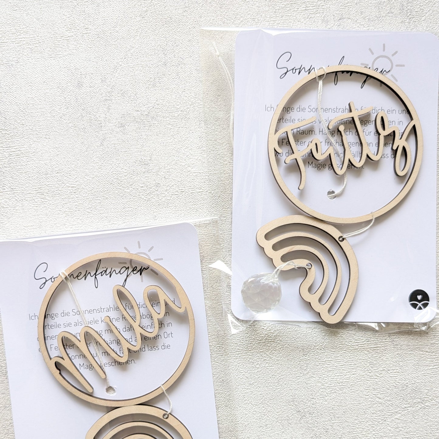 Personalisierter Sonnenfänger | Geburt | Taufe