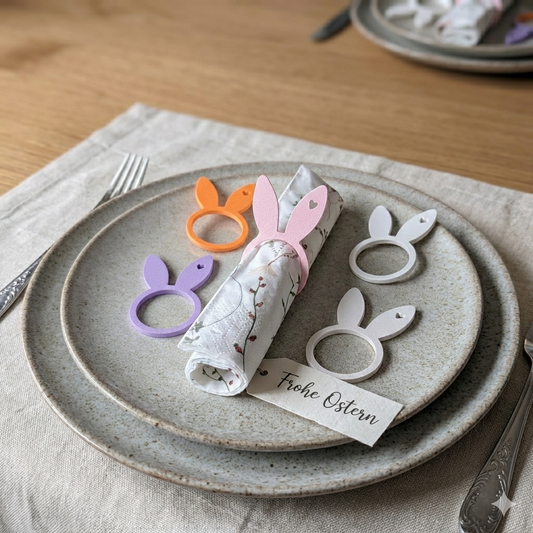 Häschen Serviettenring | Ostern Tischdeko | Osterbrunch