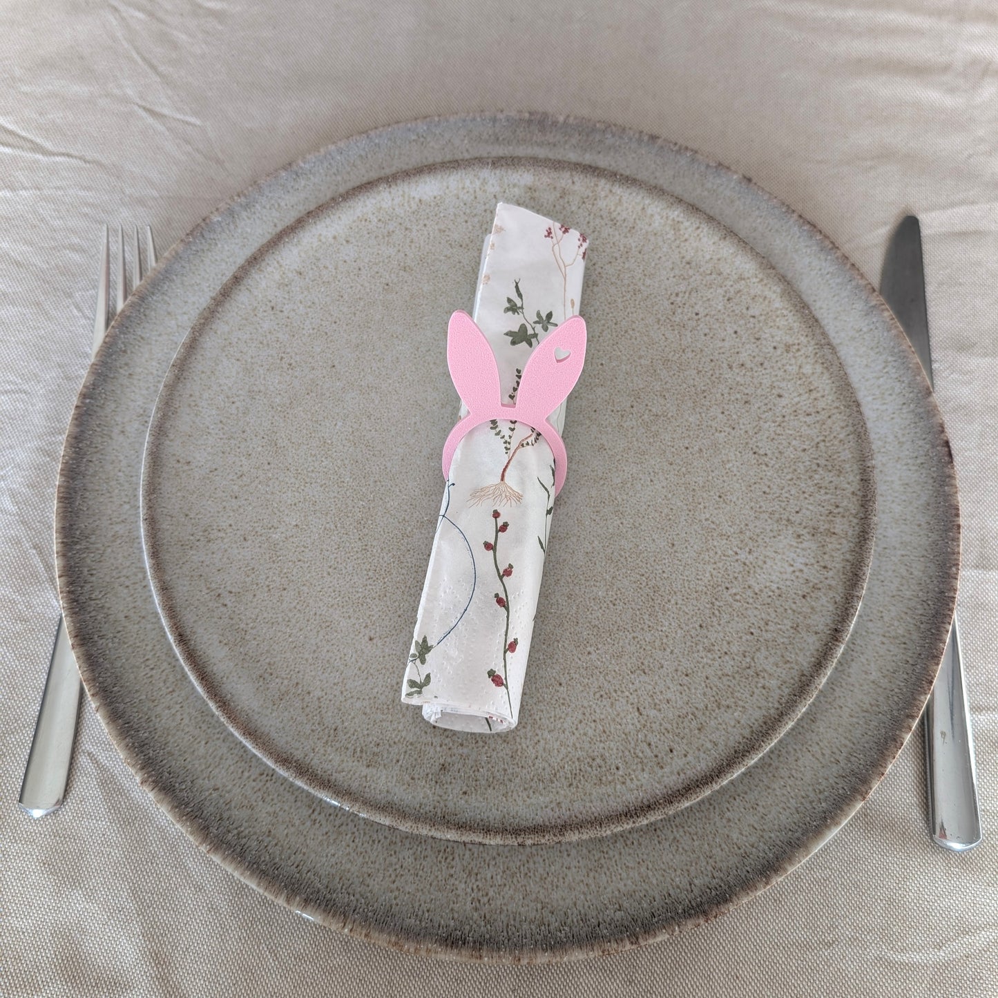 Häschen Serviettenring | Ostern Tischdeko | Osterbrunch