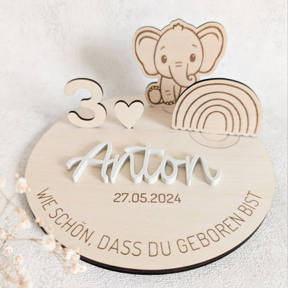 Geburtstagsteller | Zusatzeinsteller