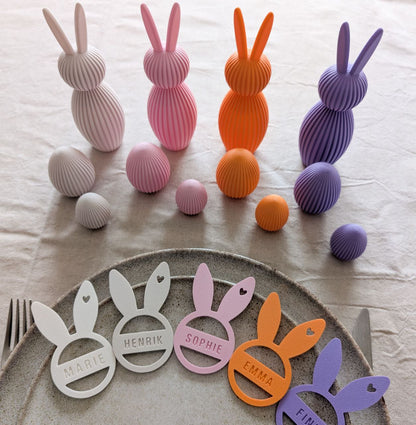 Personalisierter Hase/Osteranhänger mit Namen