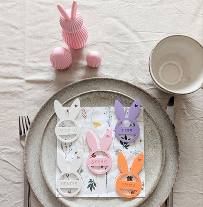 Personalisierter Hase/Osteranhänger mit Namen