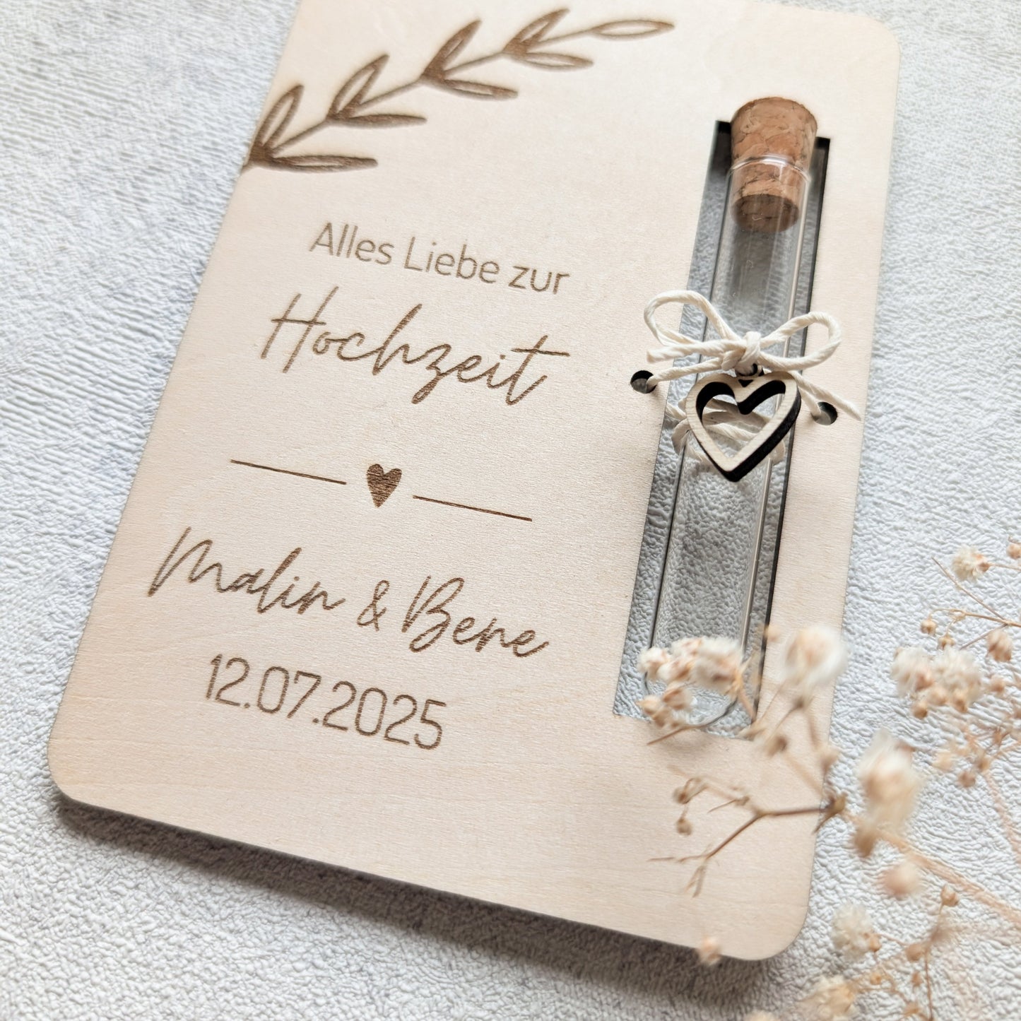 Personalisiertes Geldgeschenk | Hochzeit