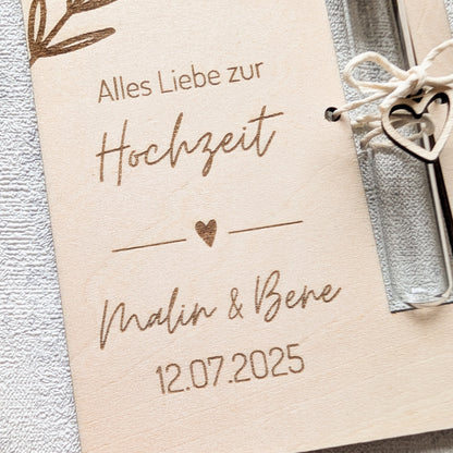 Personalisiertes Geldgeschenk | Hochzeit